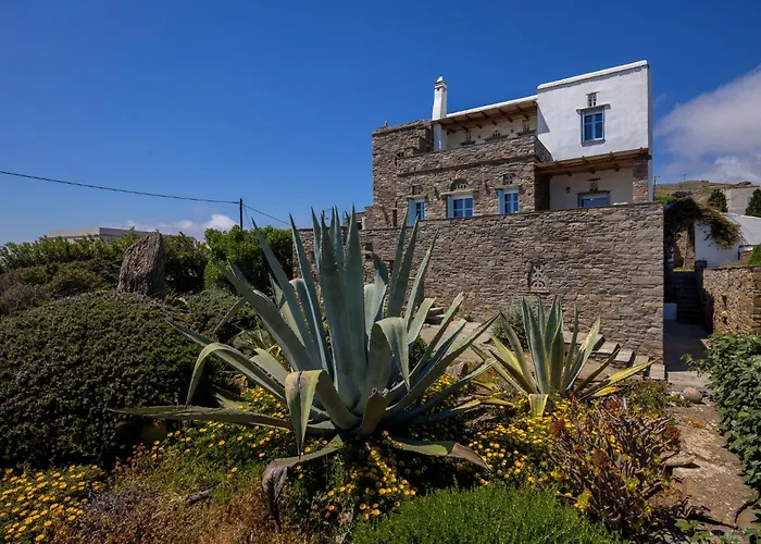 Blue View Mansion וילה Tínos