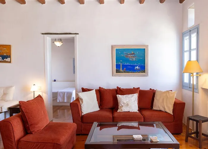 Blue View Mansion וילה Tínos