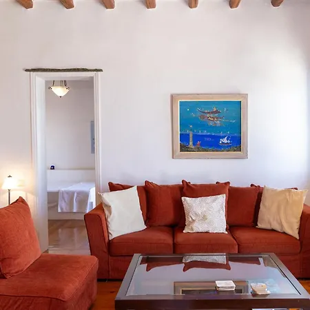 Blue View Mansion וילה Tínos